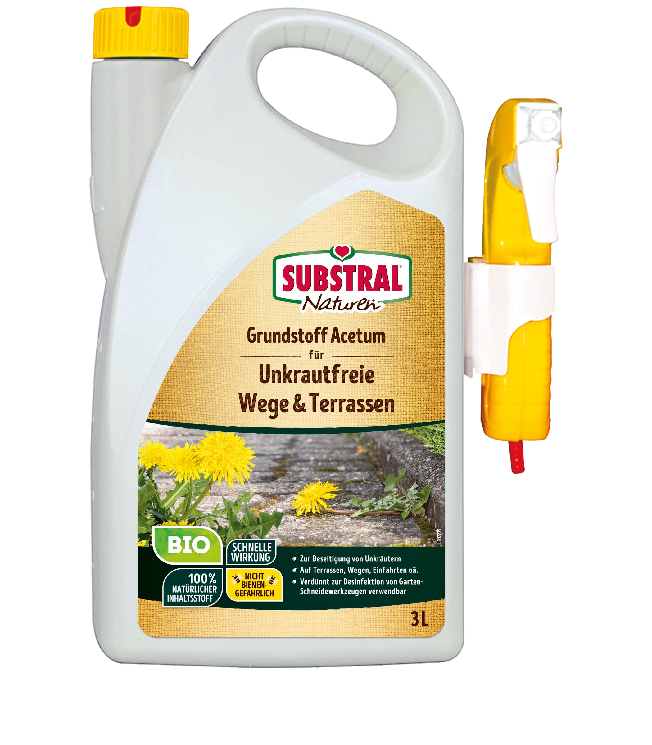 Substral Naturen Grundstoff Acetum, 3 L