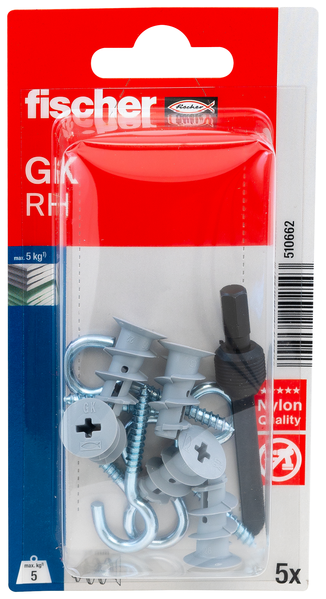 fischer Gipskartondübel GK RH K (5)