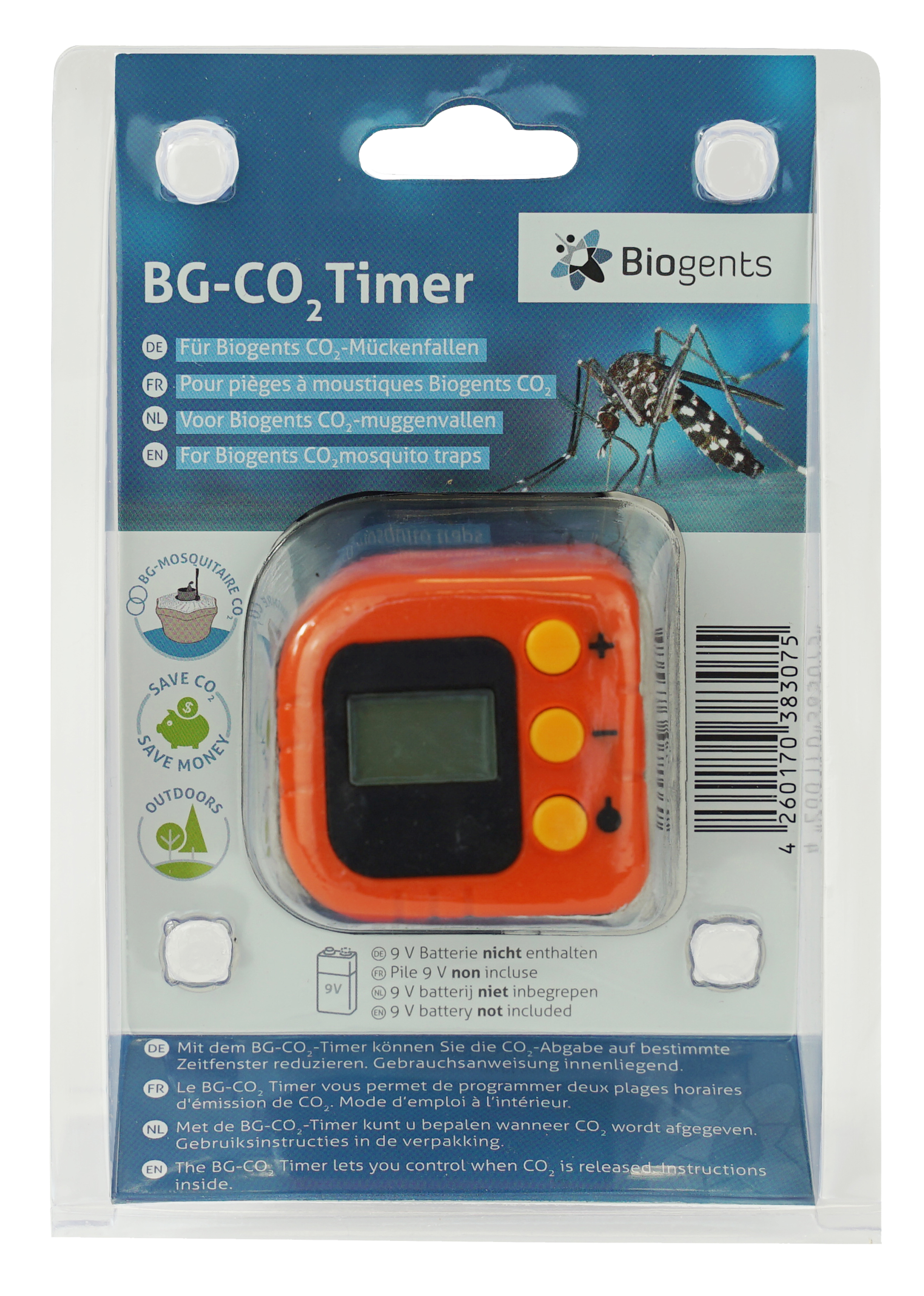 Biogents BG-CO2 Timer (Zeitschaltuhr), 1 Stück