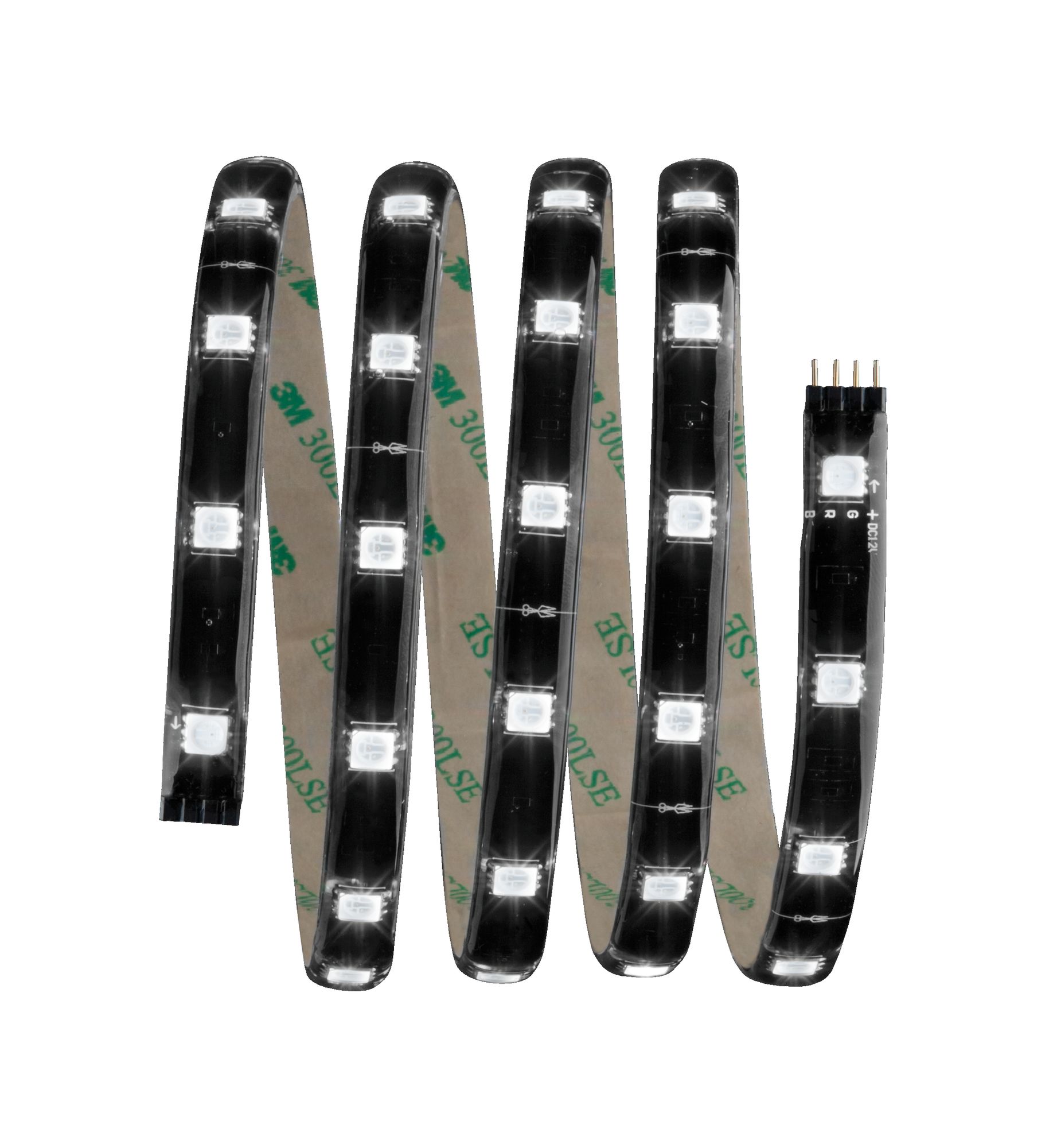 PAULMANN LED BASISSET 1,5M RGB 14,4W SCHWARZ