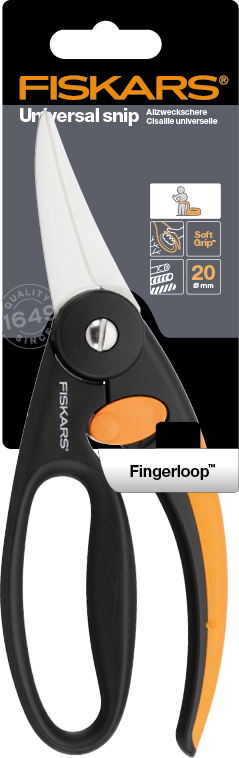 Fiskars Fingerloop Allzweckschere Elegance SP45