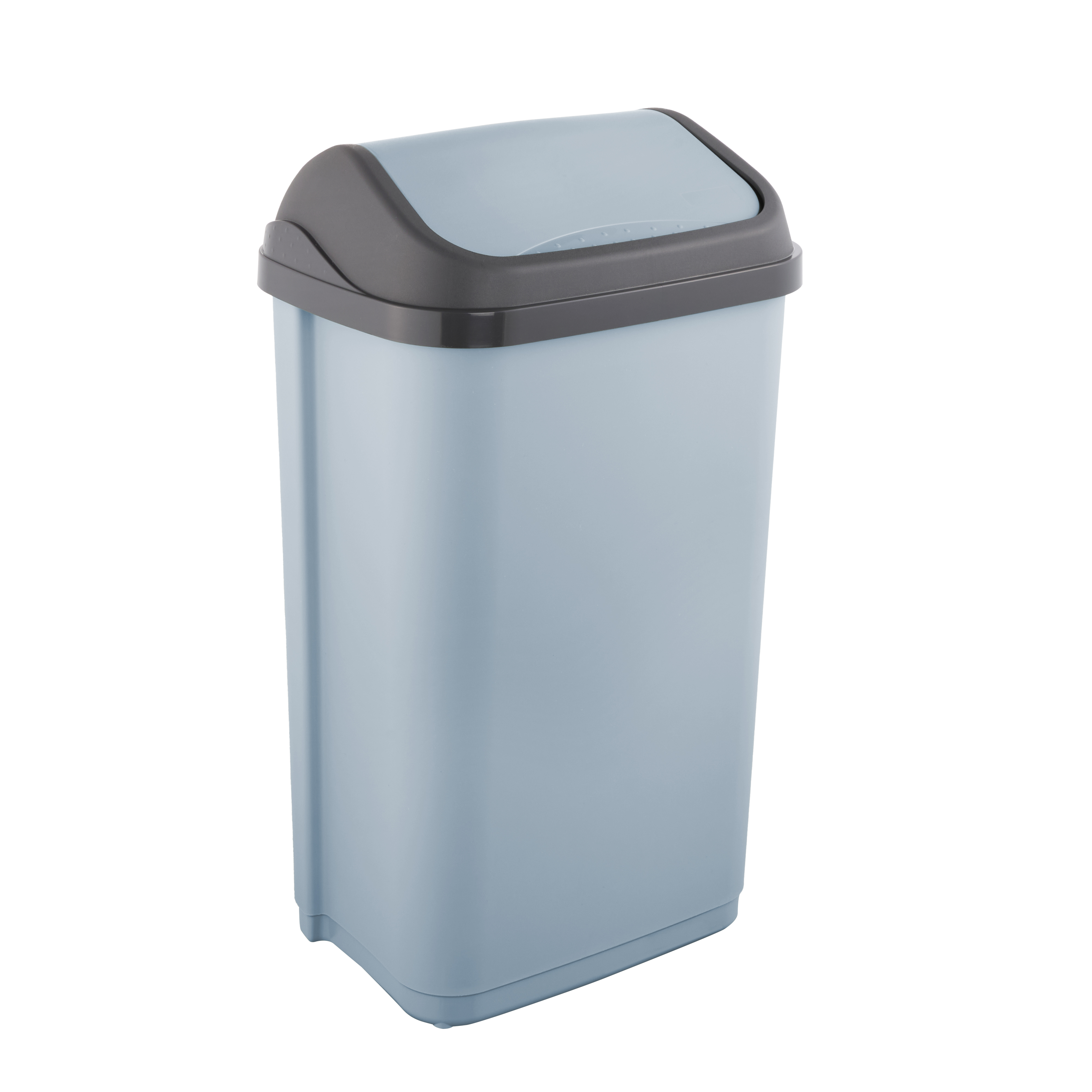 Keeeper Schwingdeckeleimer "Swantje", 50 l, blau