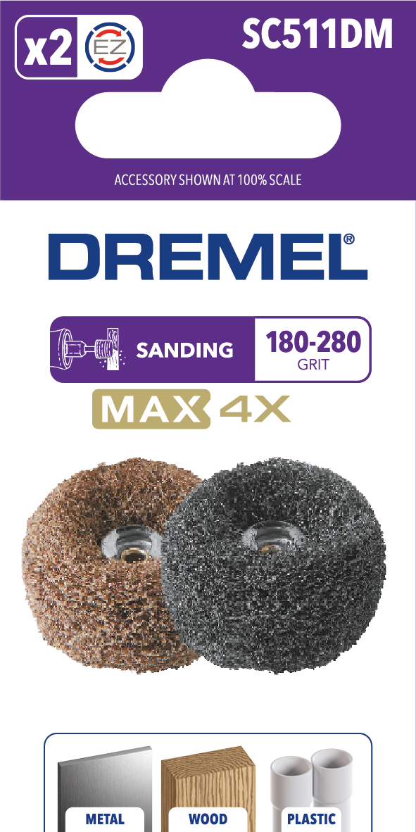 Dremel SC511  MAX Schleifscheiben, 2 St.