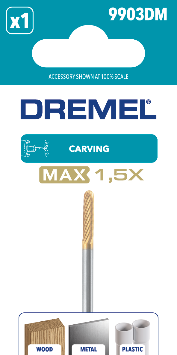 Dremel Woflram-Karbid-Fräser 9903 MAX