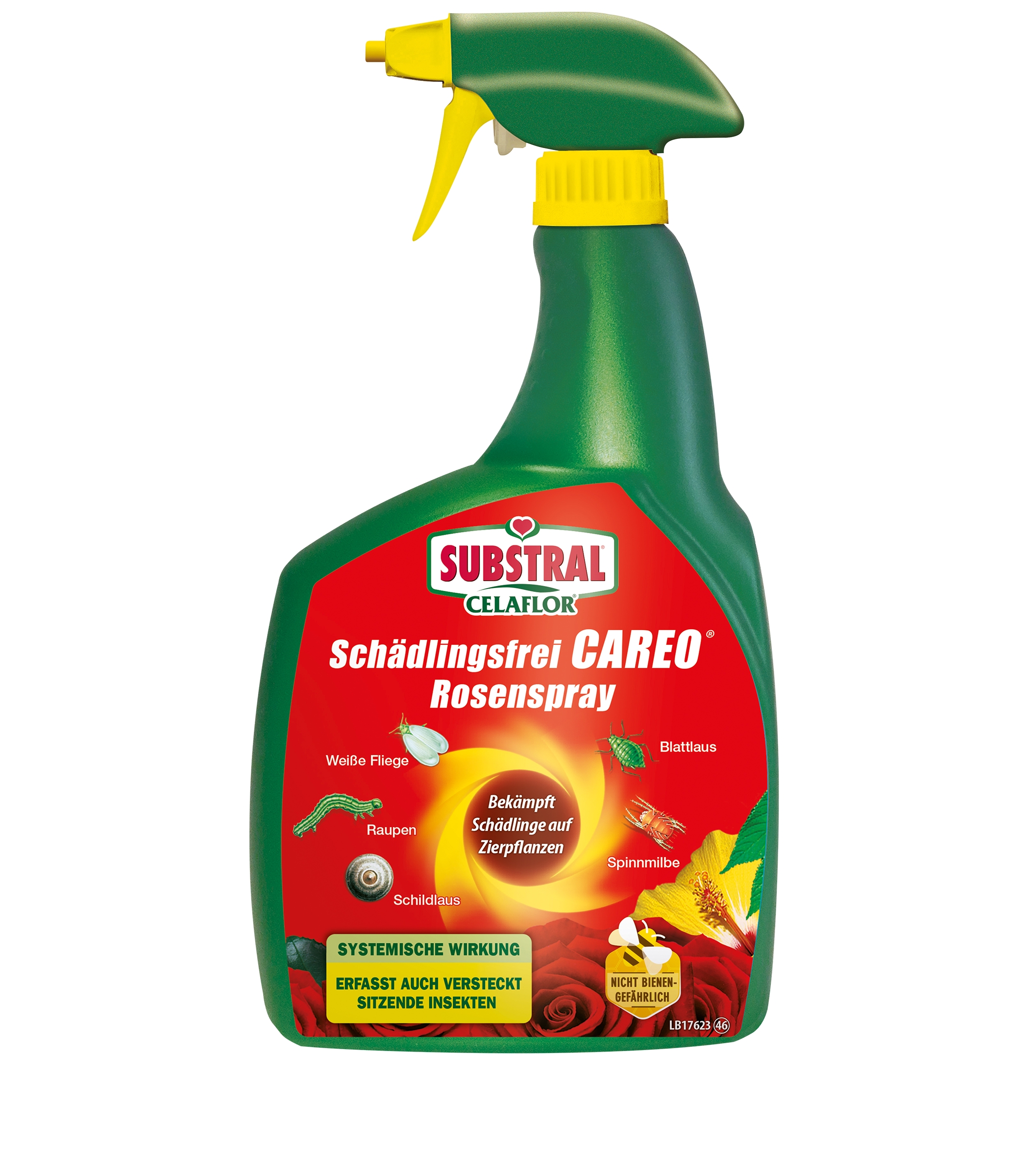 Substral Schädlingsfrei Careo Rosenspray, 800ml