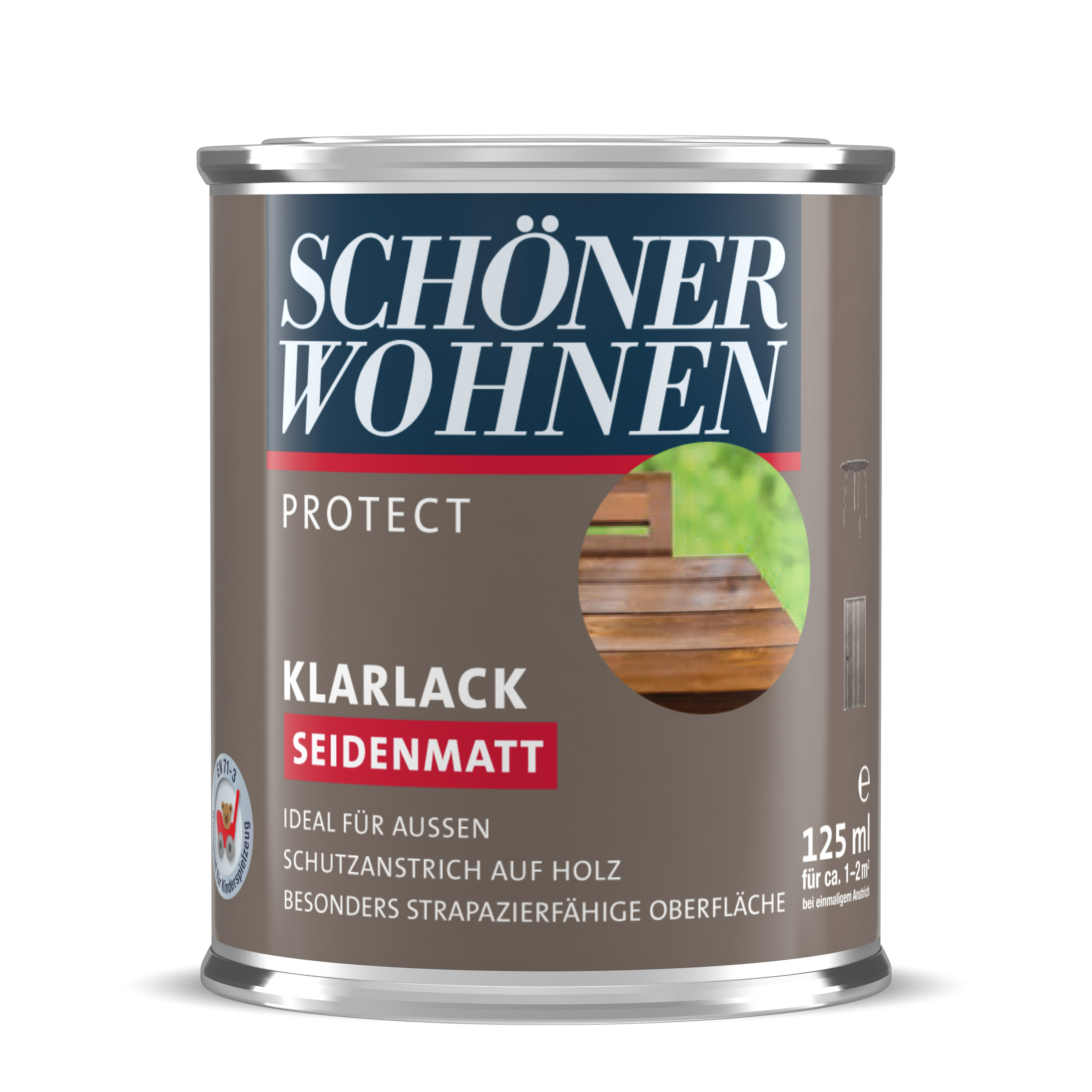 Schöner Wohnen Protect Klarlack, seidenmatt