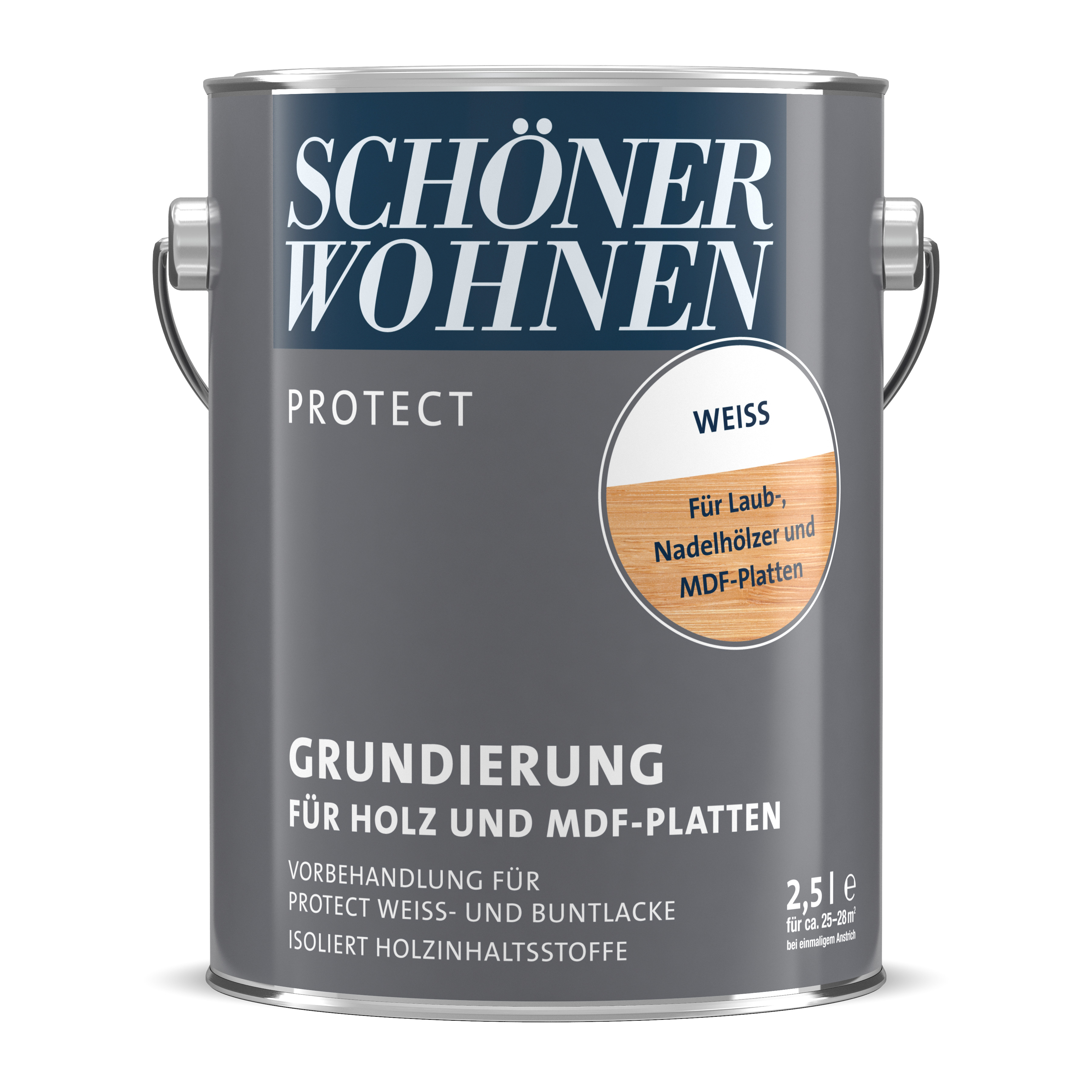 Schöner Wohnen Protect Grundierung Holz, weiß