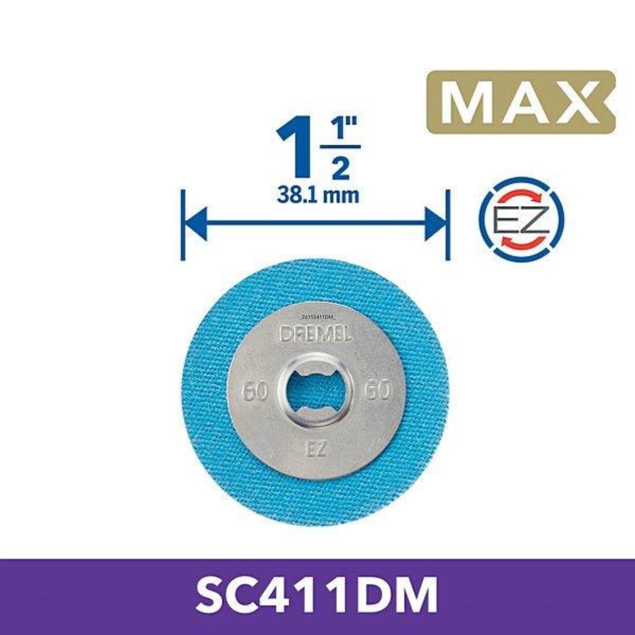 Dremel SC411 MAX Schleifscheiben, 3 St.