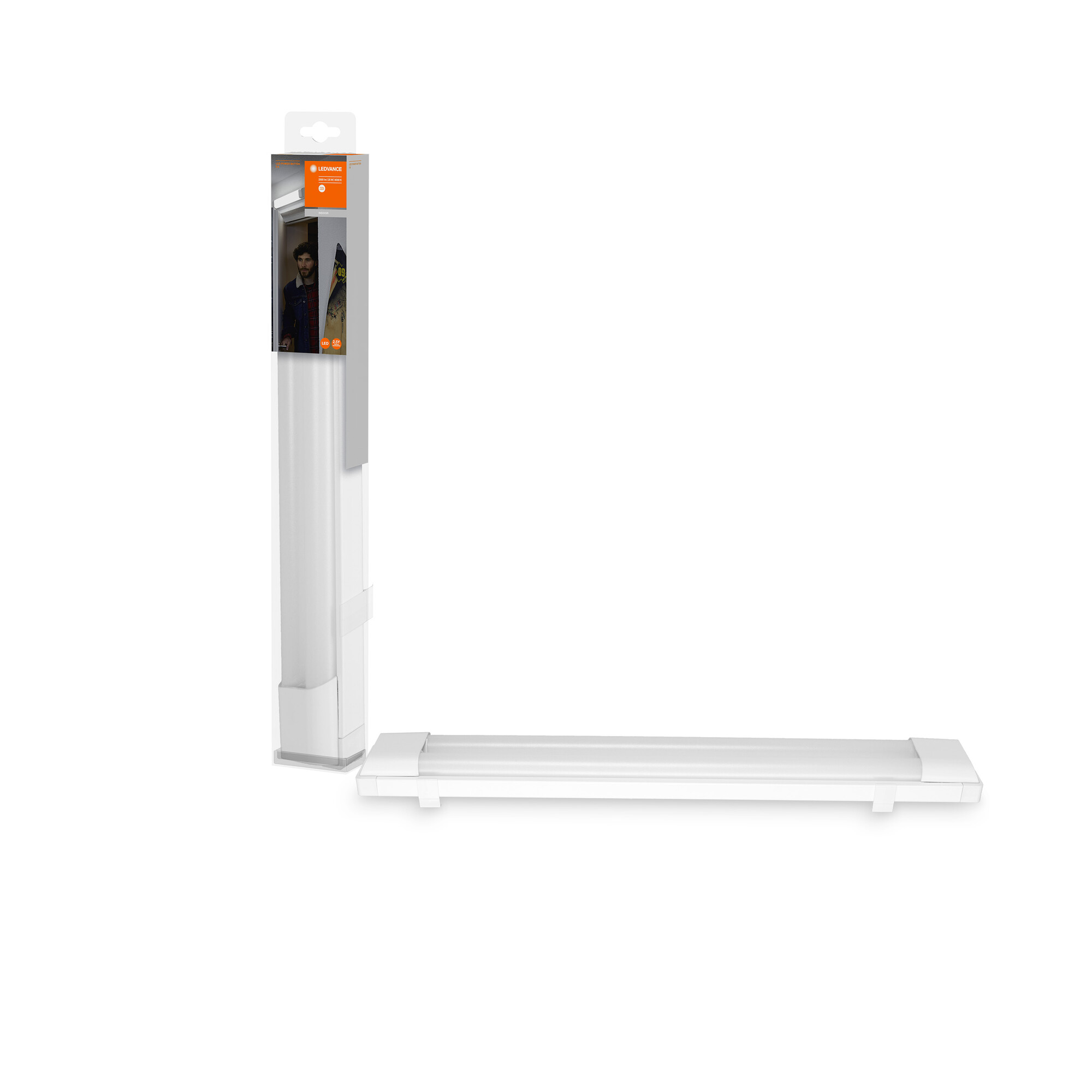 LEDVANCE Lichtleiste LED Power Batten, 60,0mm, 24W, 4000K