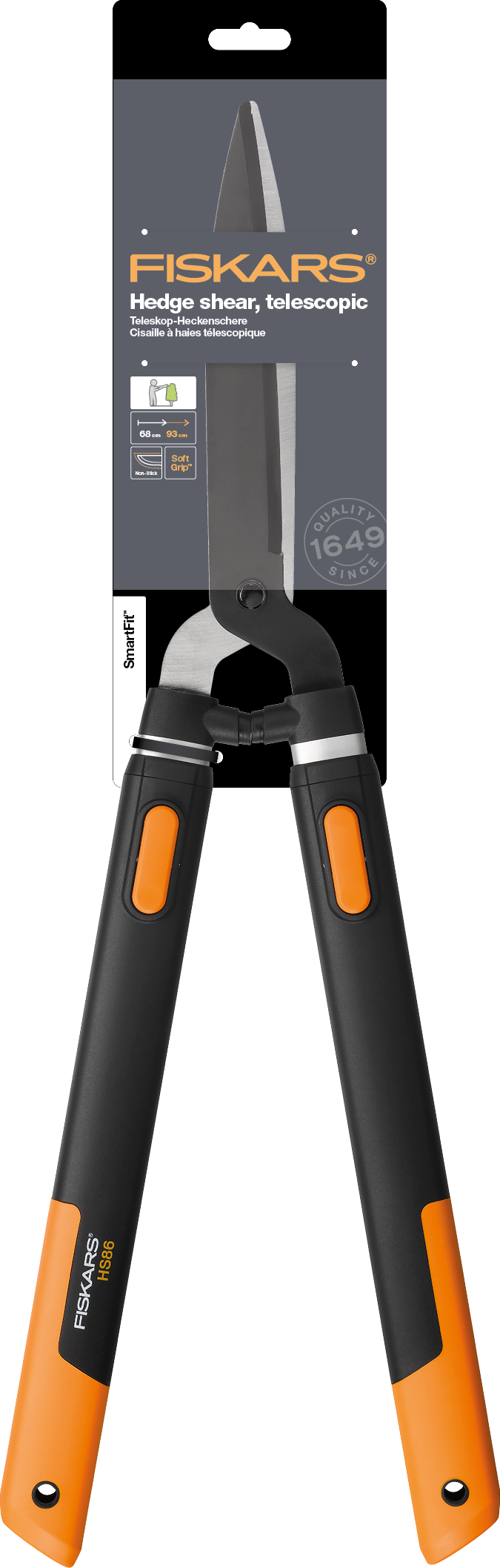 Fiskars SmartFit Teleskop-Heckenschere HS86