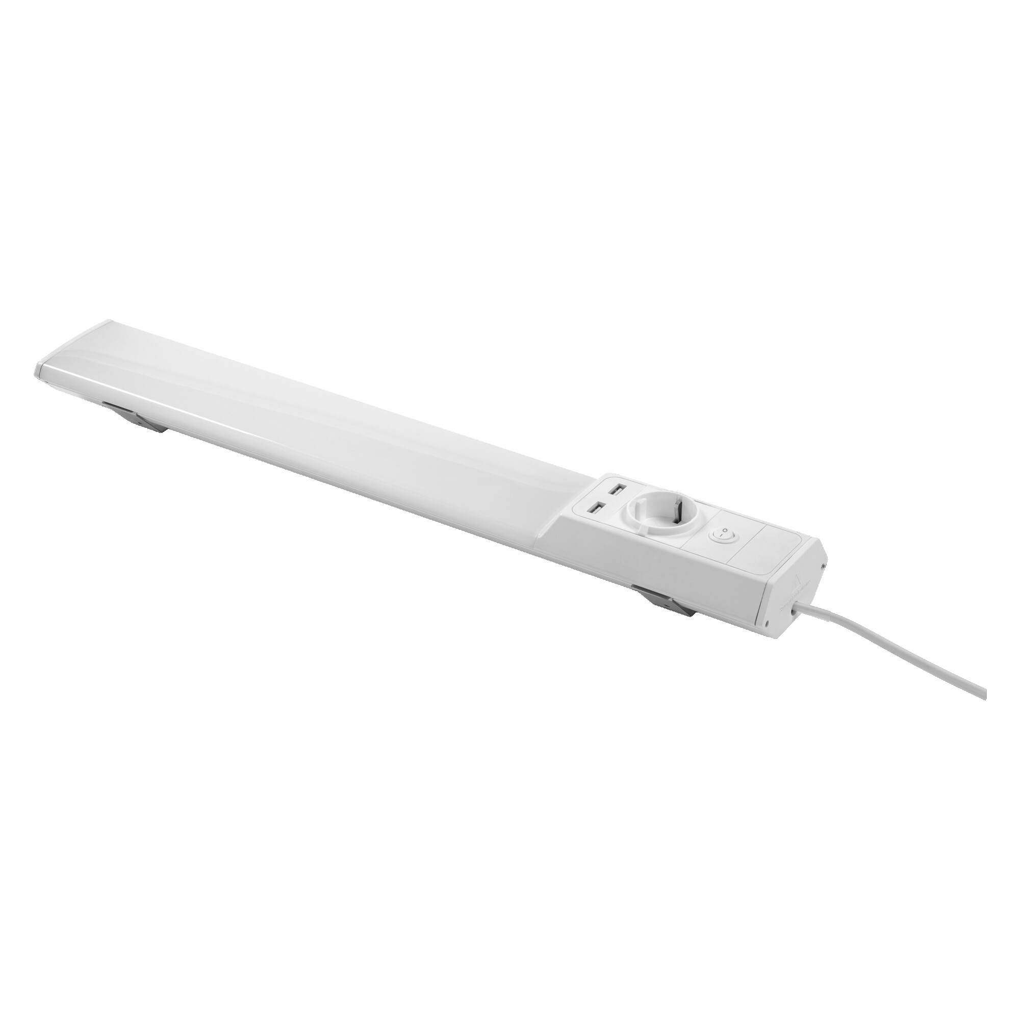 LEDVANCE Unterschrankleuchte Linear Flat Socket USB, 540 mm, 10W, 4000K