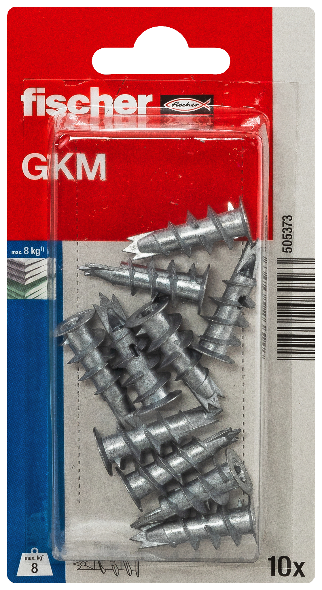 fischer Gipskartondübel Metall GKM K (10)