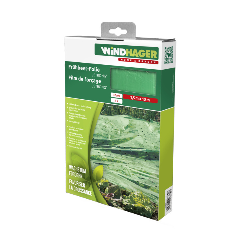 Windhager Frühbeet-Folie Strong, 10 x 1,5 m, 37 m²