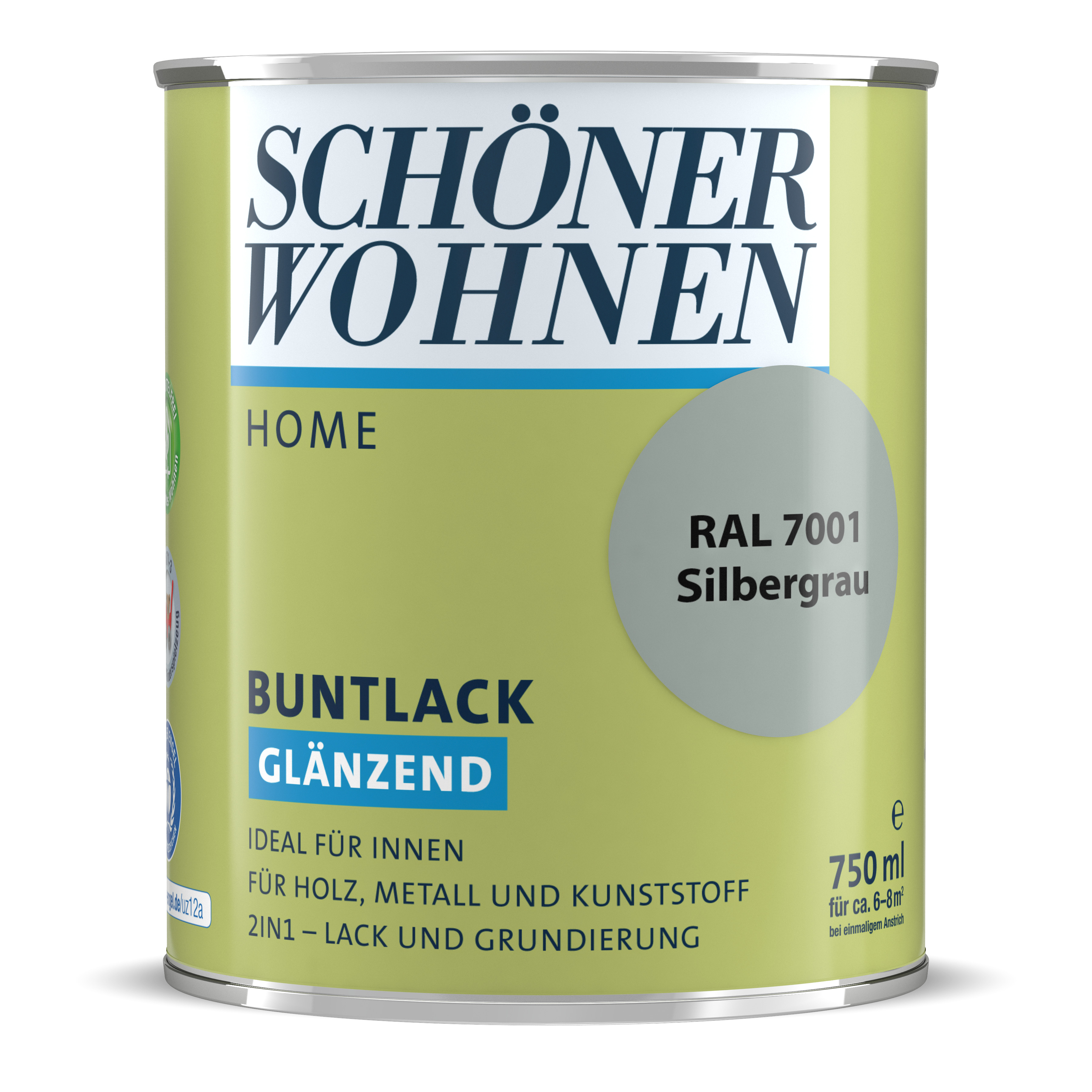 Schöner Wohnen Home Buntlack, glänzend, dilbergrau