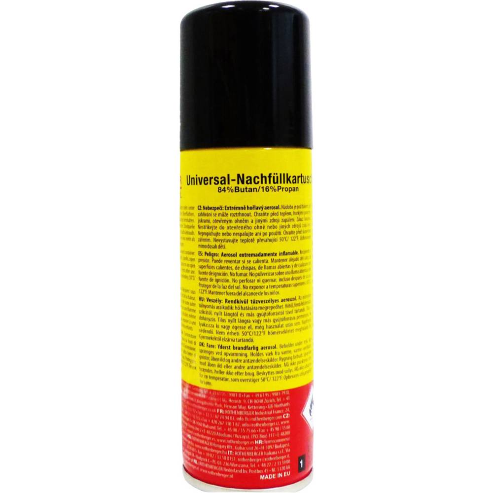 Rothenberger Universal-Nachfüllkartusche, 100 ml